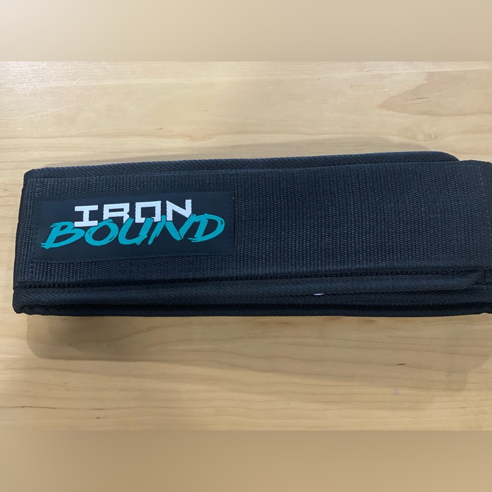Iron Bound Weightlifting Belt Sz. Large Unisex Brand New.